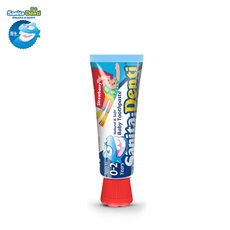 韩国原装Sanita Denti莎卡婴幼儿牙膏Step3葡萄味75g 科学口腔护理新选择
